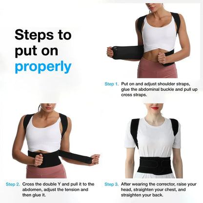 (🔥Limited Time Half Price Sale🔥)👦HZA™ -STRAIGHTUP POSTURE BELT👧